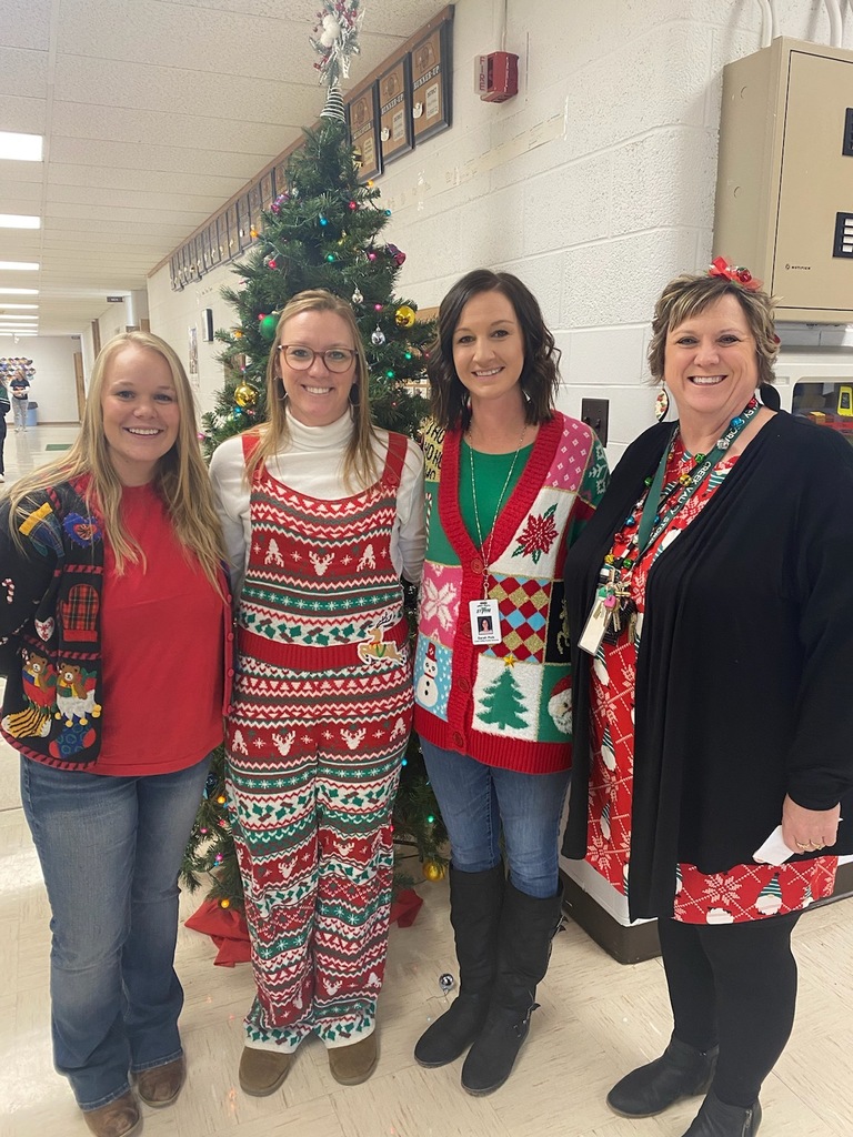 Festive Sweater Day at Creek Valley!
