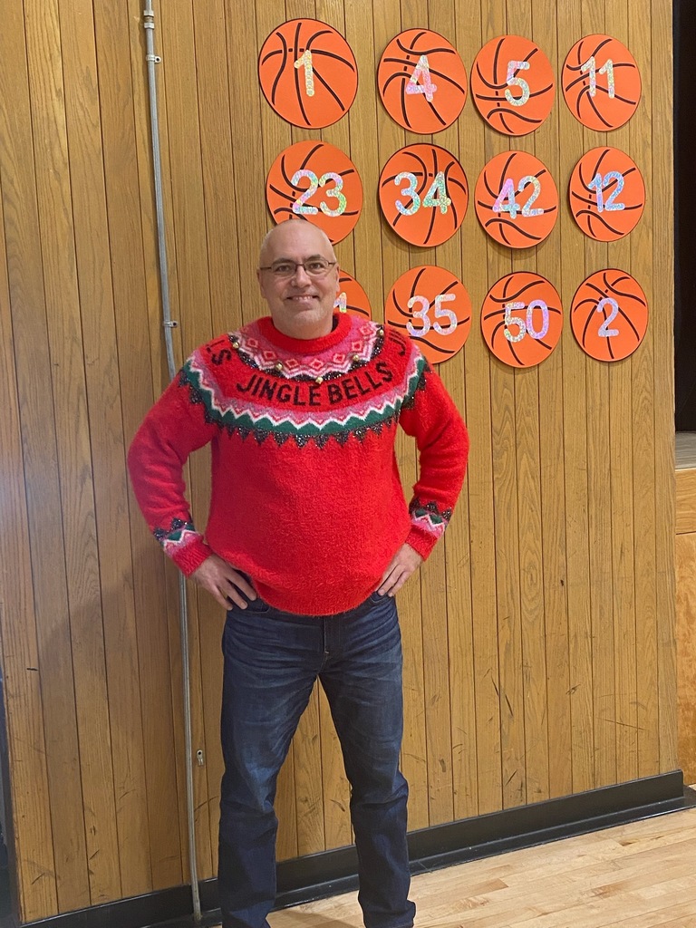 festive sweater day